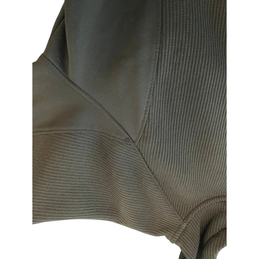 Swiss Tech Mens Greystone Full Zip Waffle Knit Fleece Hoodie Jacket XL 16-18